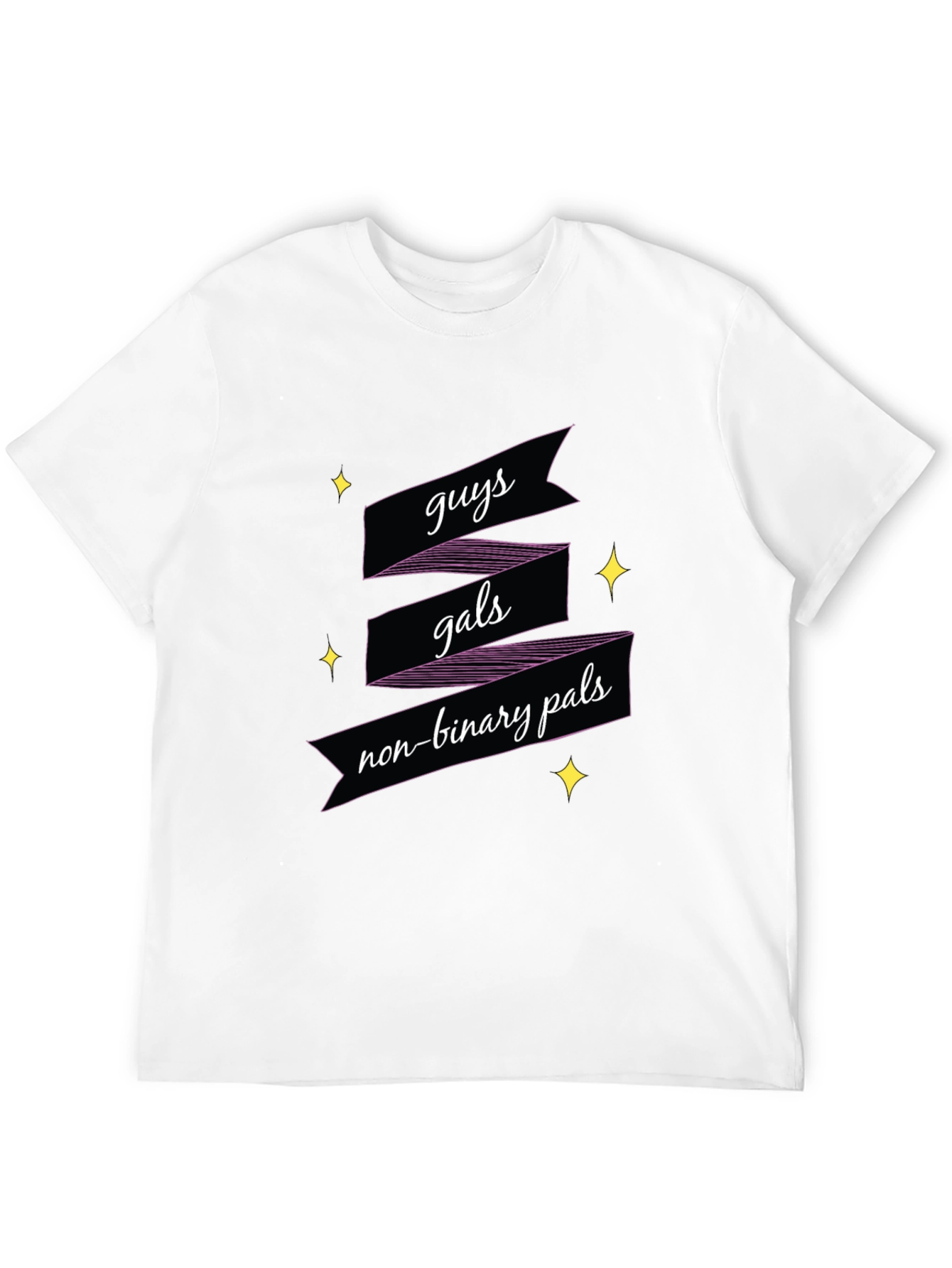 Guys Gals Non-Binary Pals Graphic Tee