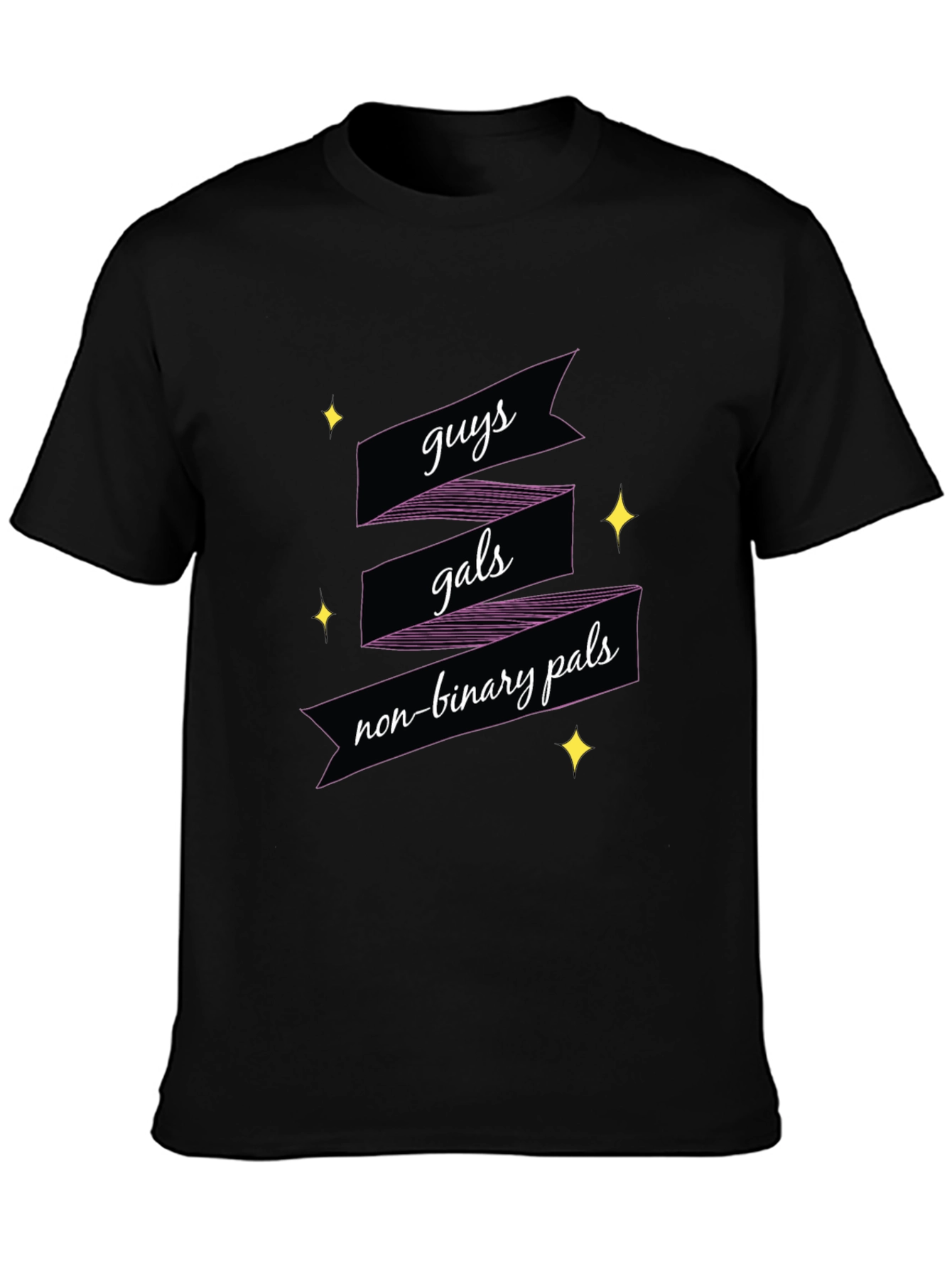 Guys Gals Non-Binary Pals Graphic Tee