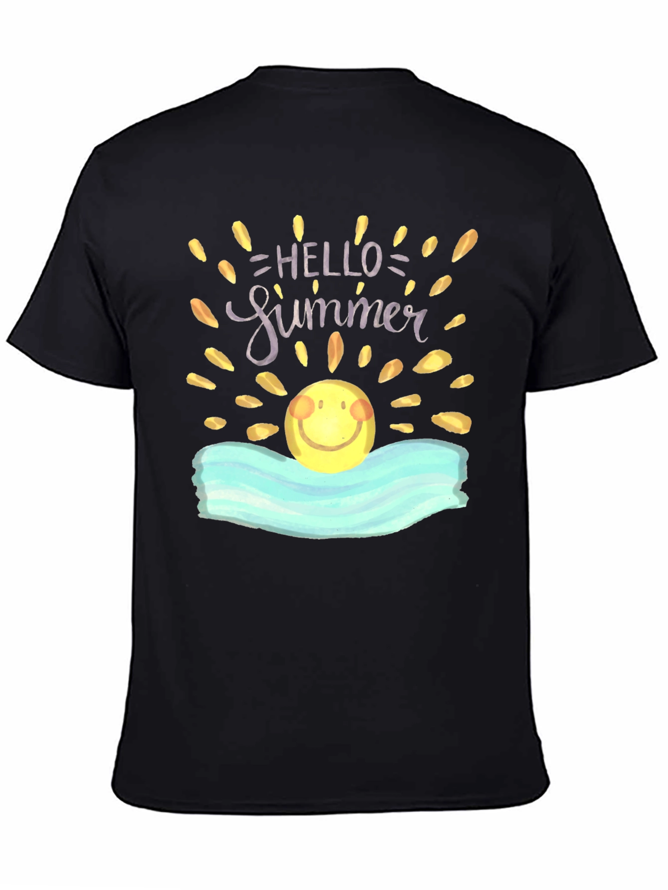 Hello Summer Graphic T-Shirt - Beach Ready!