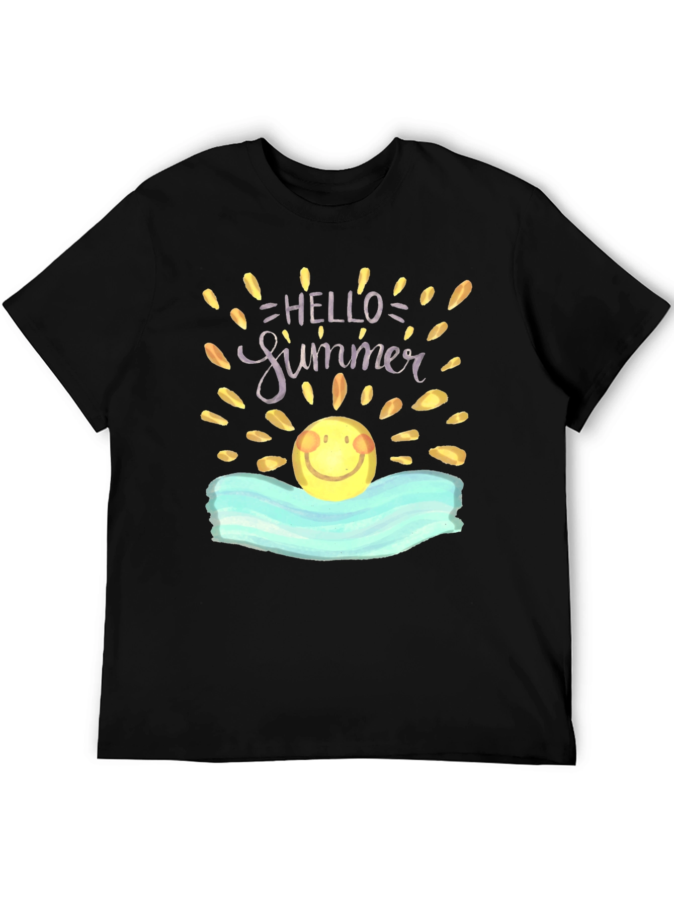 Hello Summer Graphic T-Shirt - Beach Ready!