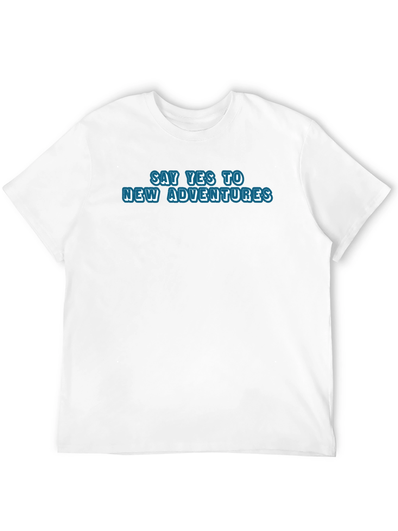 Say Yes to New Adventures Black T-Shirt