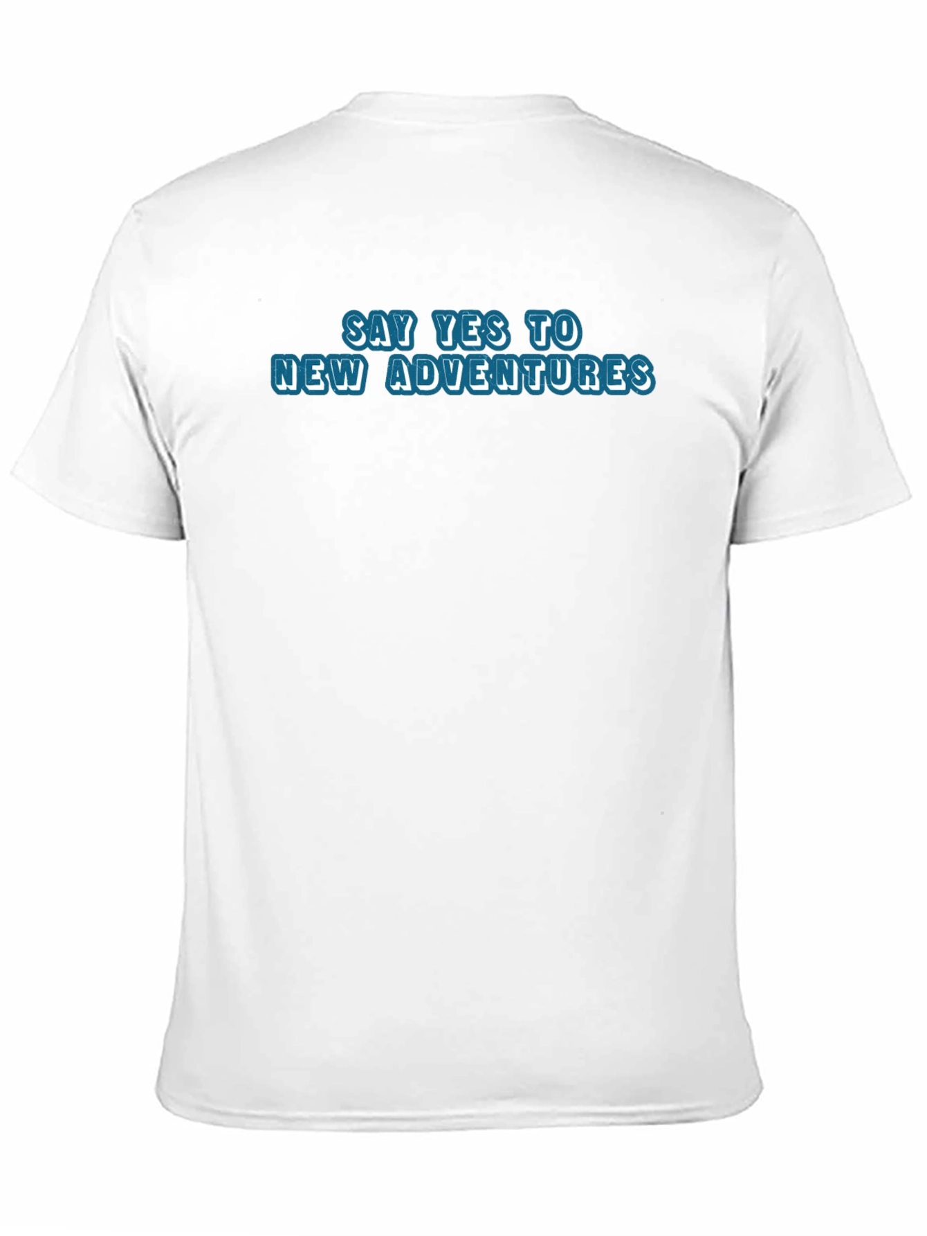 Say Yes to New Adventures Black T-Shirt