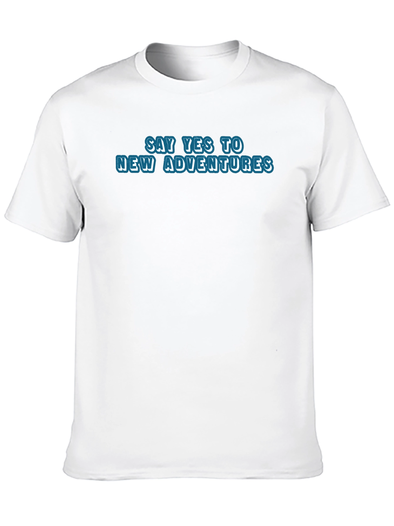 Say Yes to New Adventures Black T-Shirt
