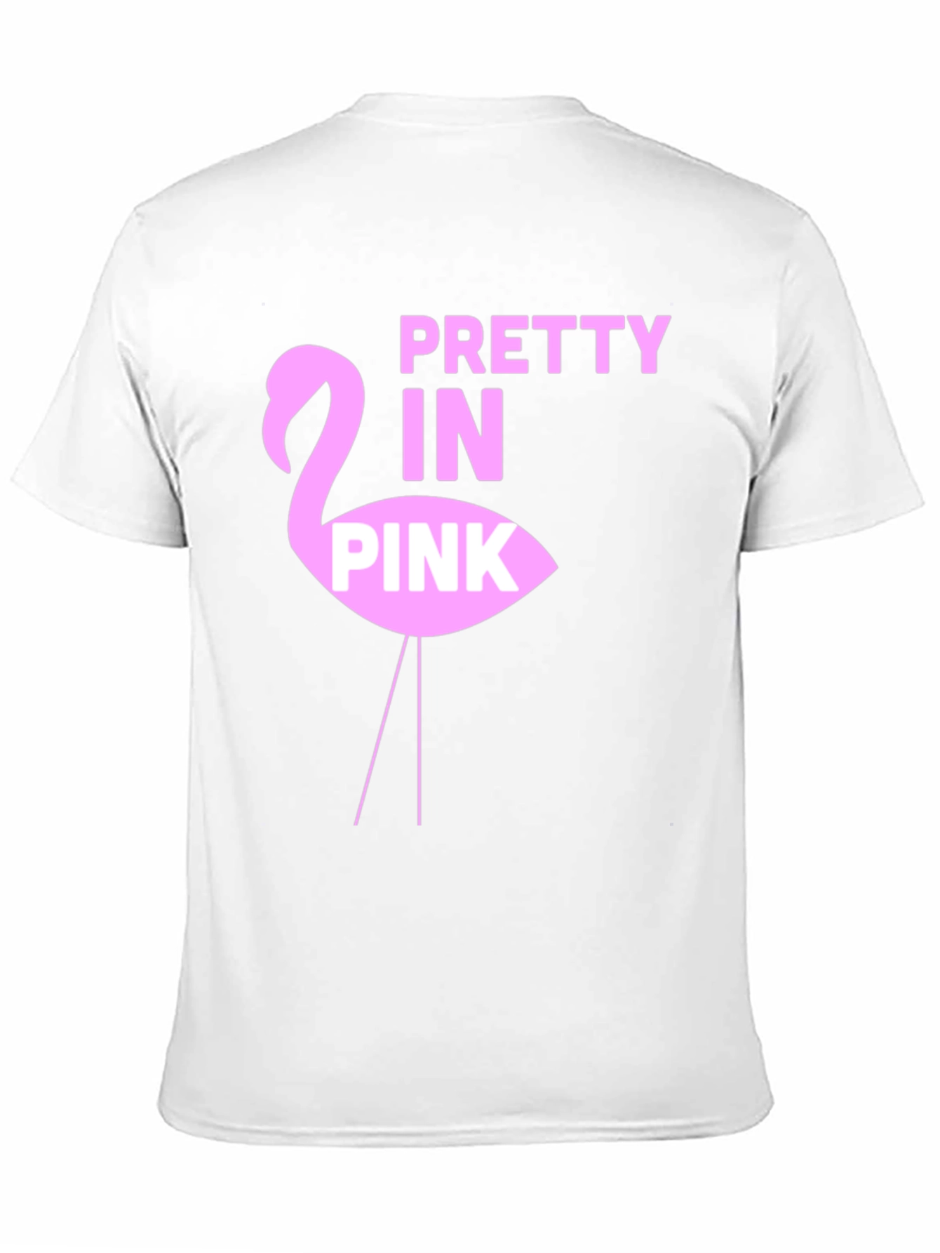 Pretty in Pink Flamingo Graphic Tee
