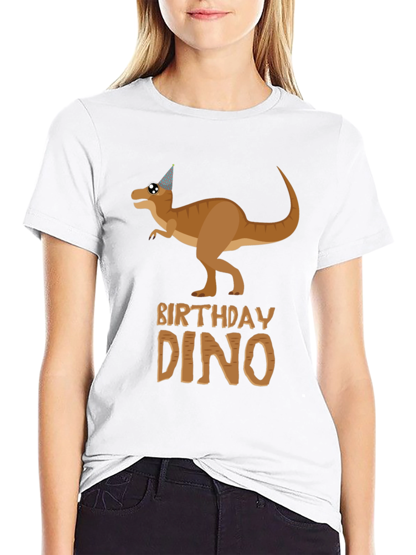 Birthday Dino T-Shirt - Fun Party Apparel