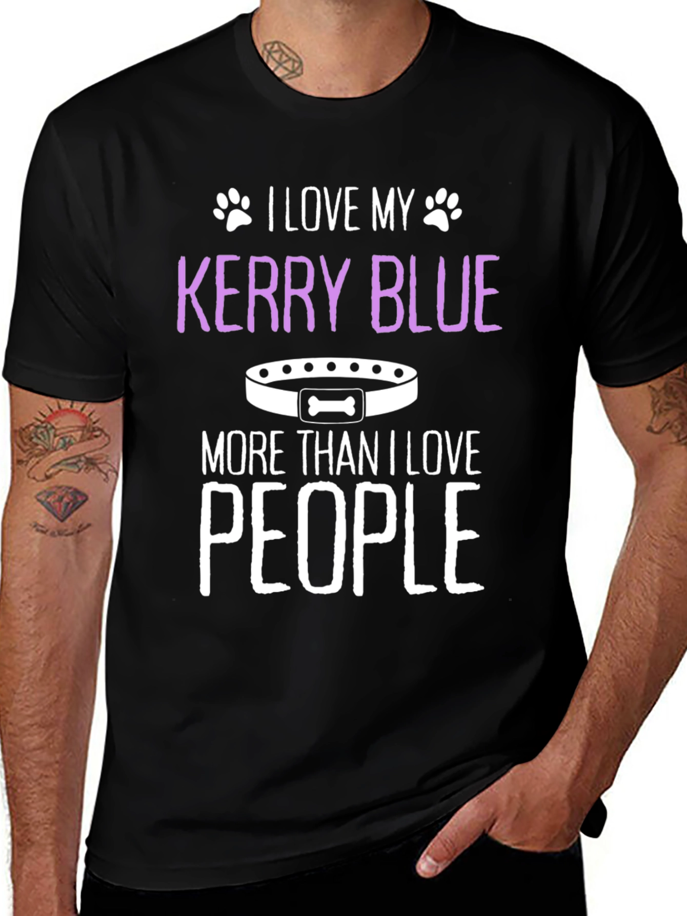 Kerry Blue Dog Lover T-Shirt