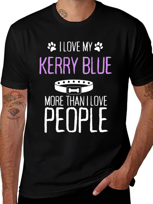 Kerry Blue Dog Lover T-Shirt
