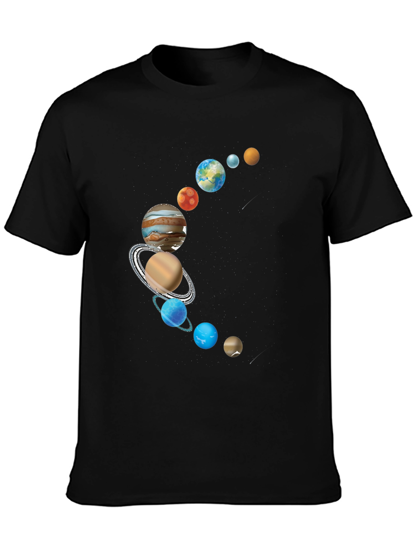 Planets Graphic Tee - Stylish Astronomy T-Shirt