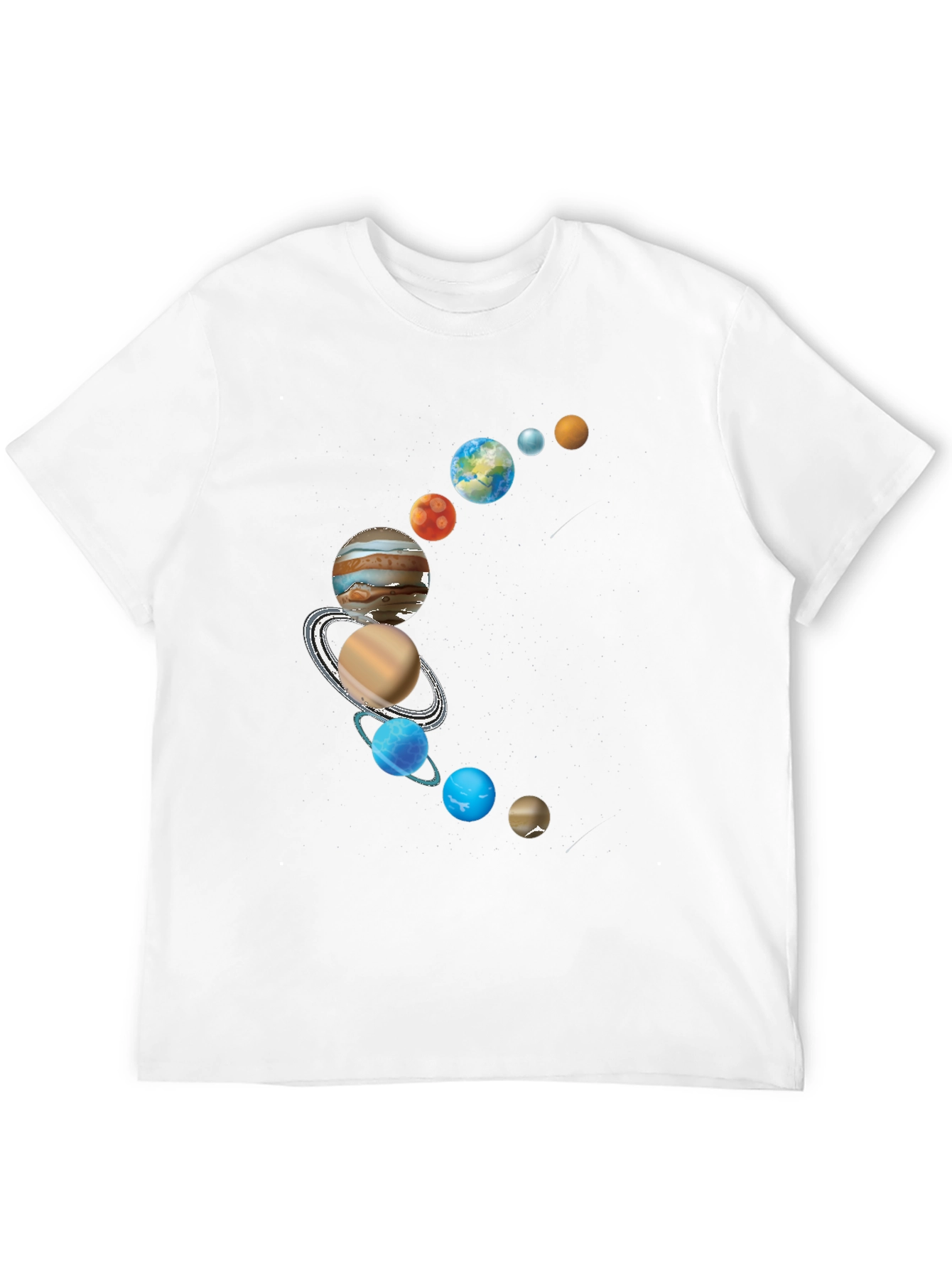 Planets Graphic Tee - Stylish Astronomy T-Shirt