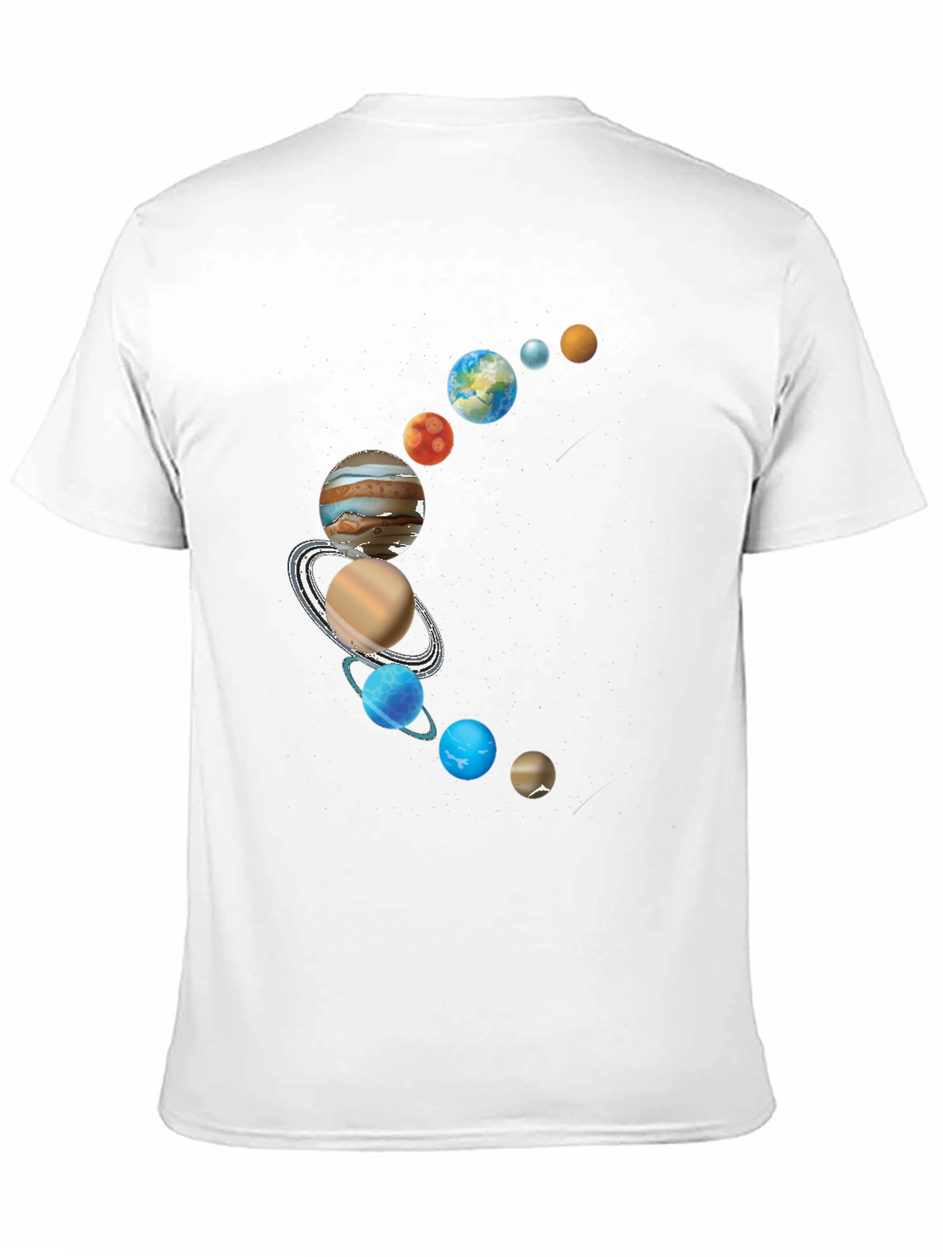 Planets Graphic Tee - Stylish Astronomy T-Shirt