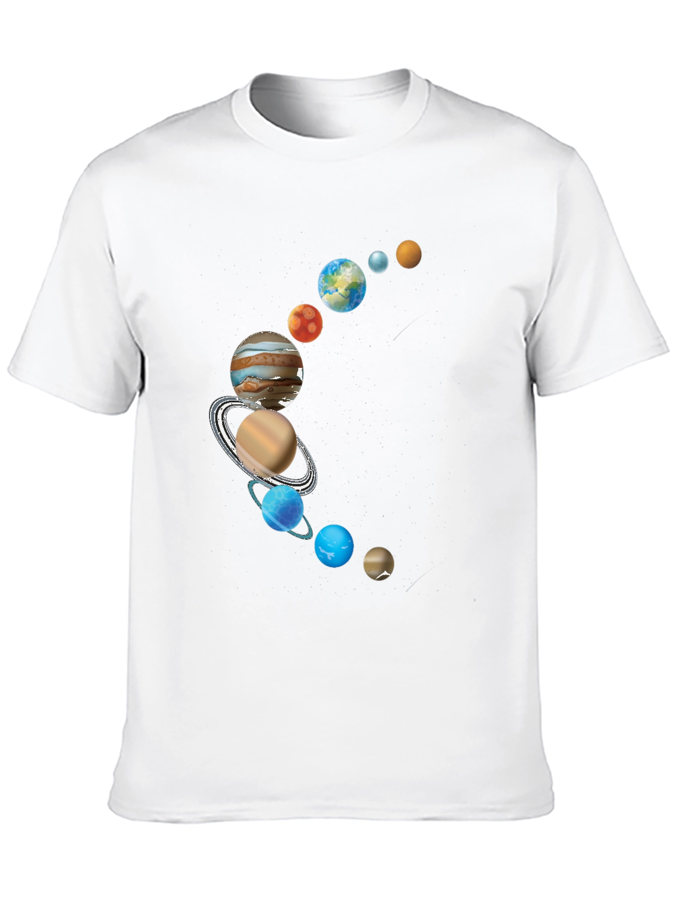 Planets Graphic Tee - Stylish Astronomy T-Shirt