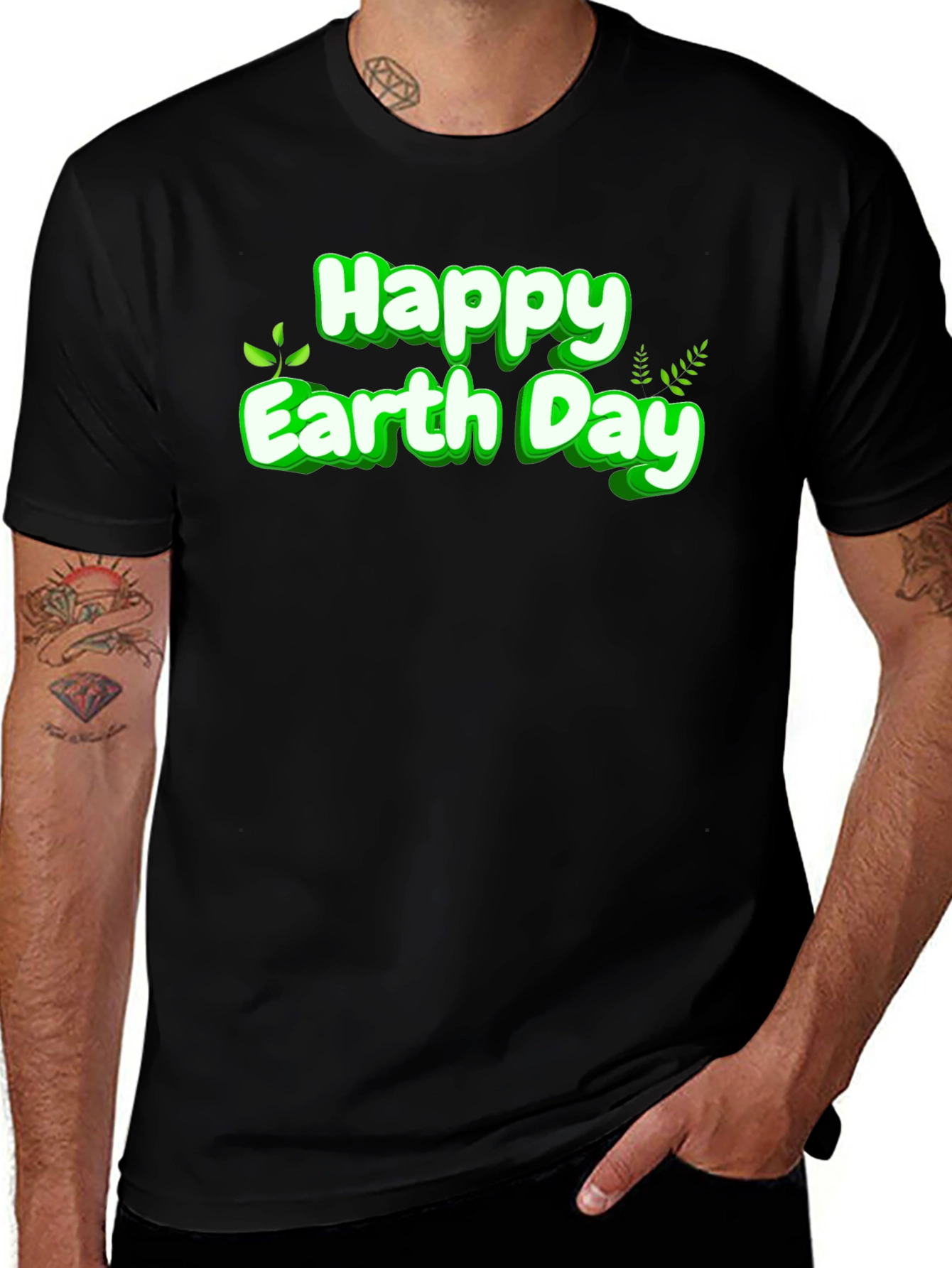 Happy Earth Day Graphic T-Shirt