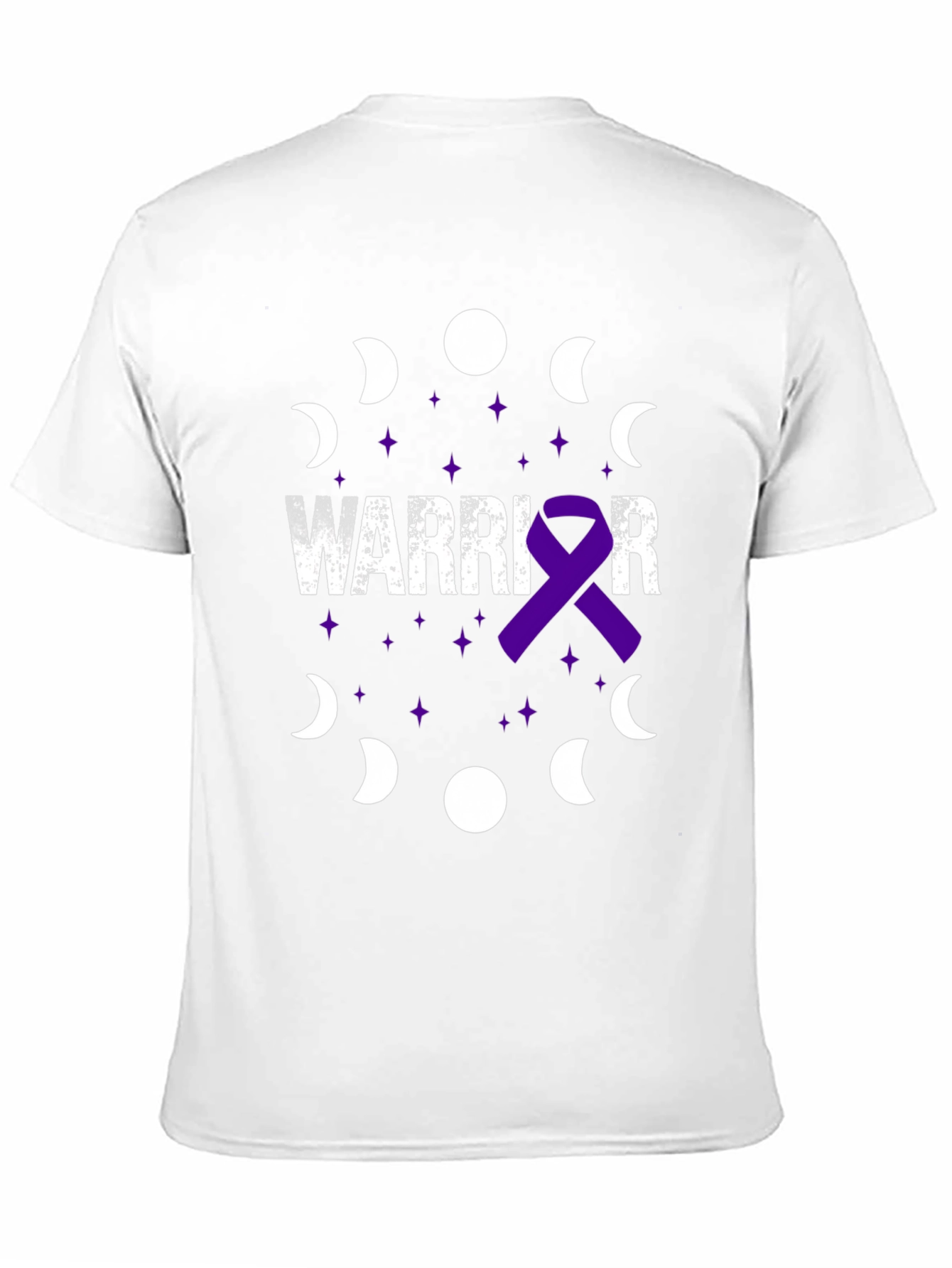 Warrior Purple Ribbon T-Shirt