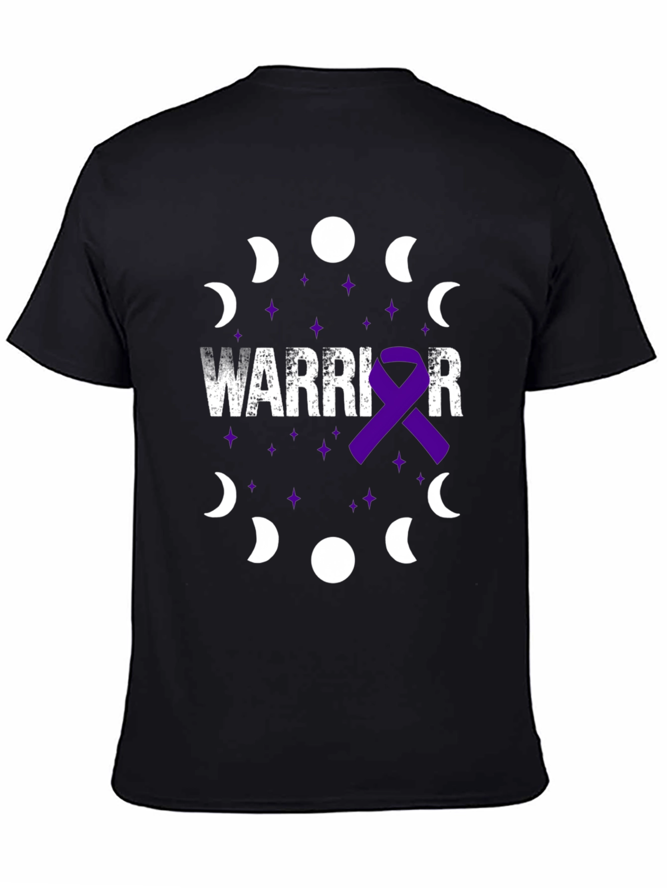 Warrior Purple Ribbon T-Shirt