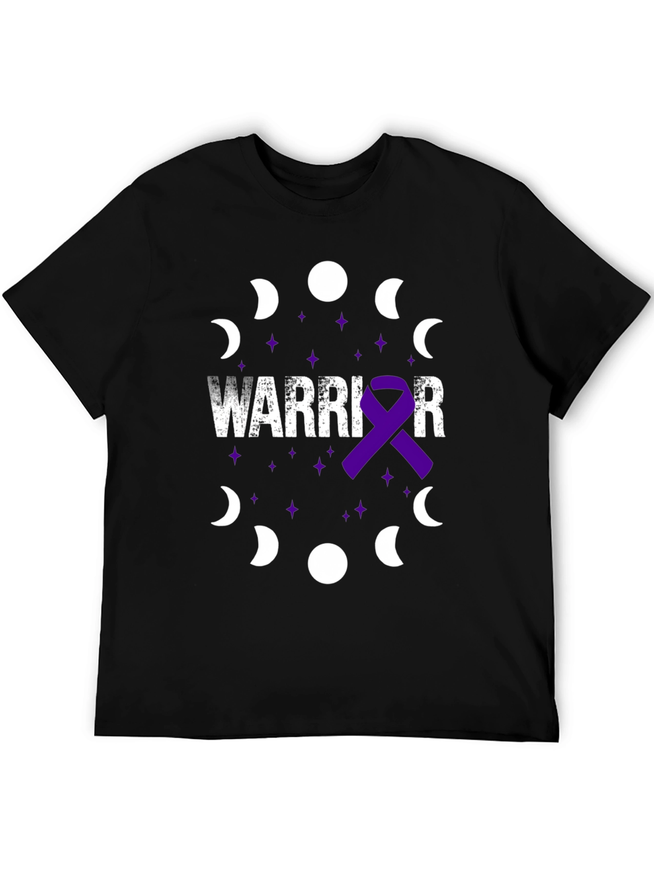 Warrior Purple Ribbon T-Shirt