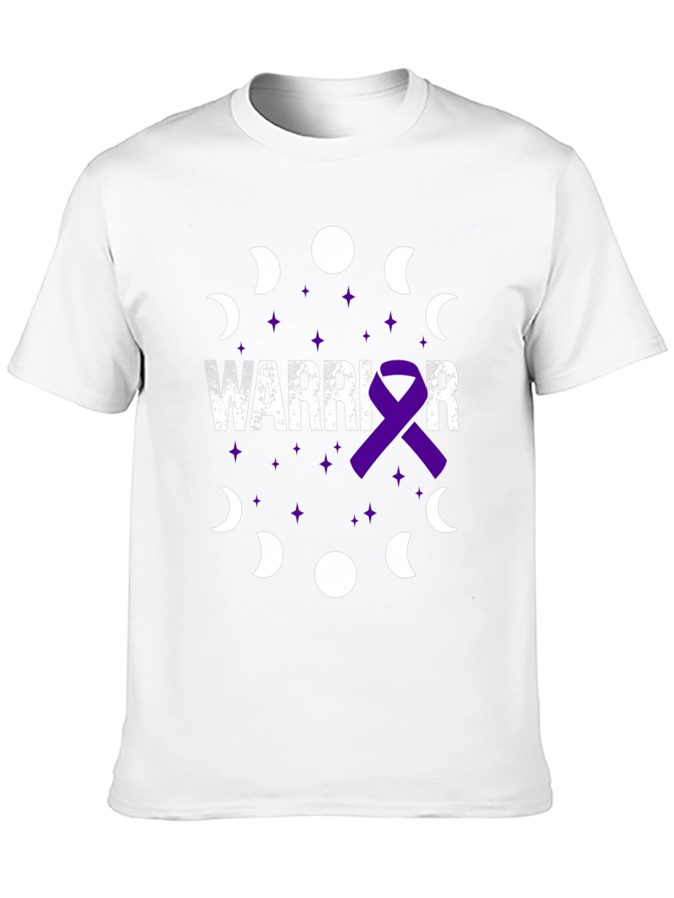 Warrior Purple Ribbon T-Shirt