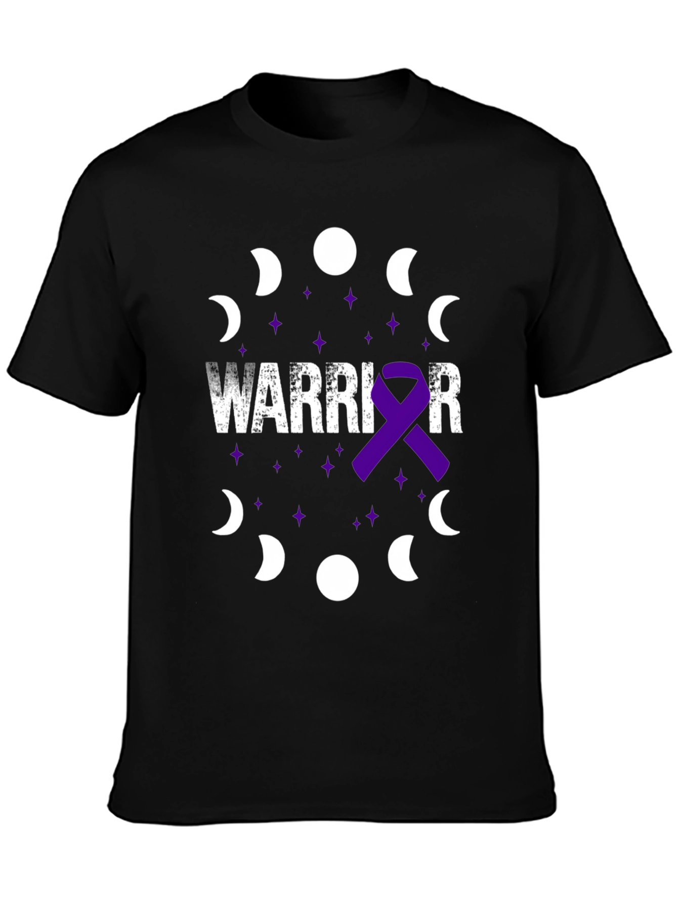 Warrior Purple Ribbon T-Shirt