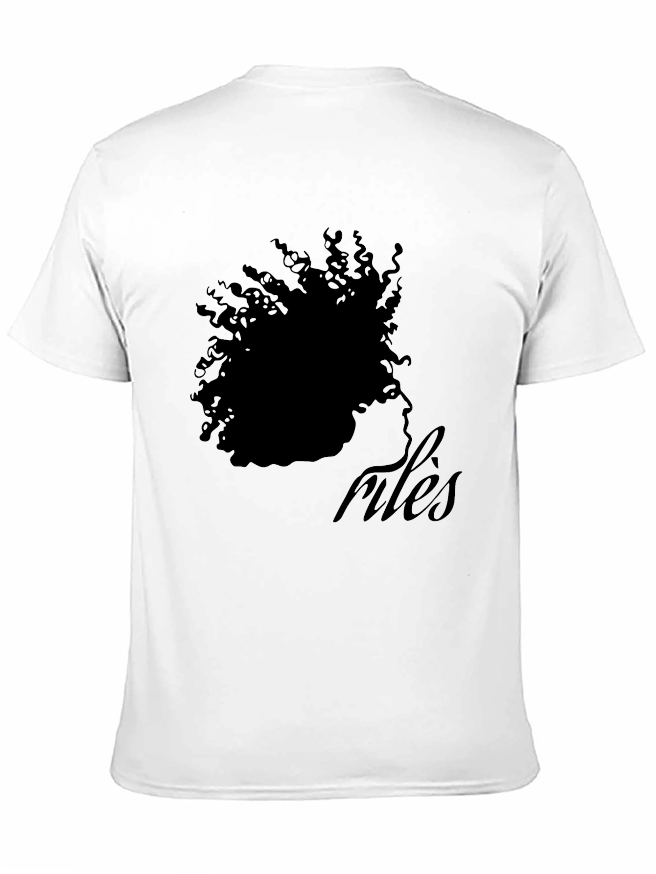 Miles Black Graphic Tee