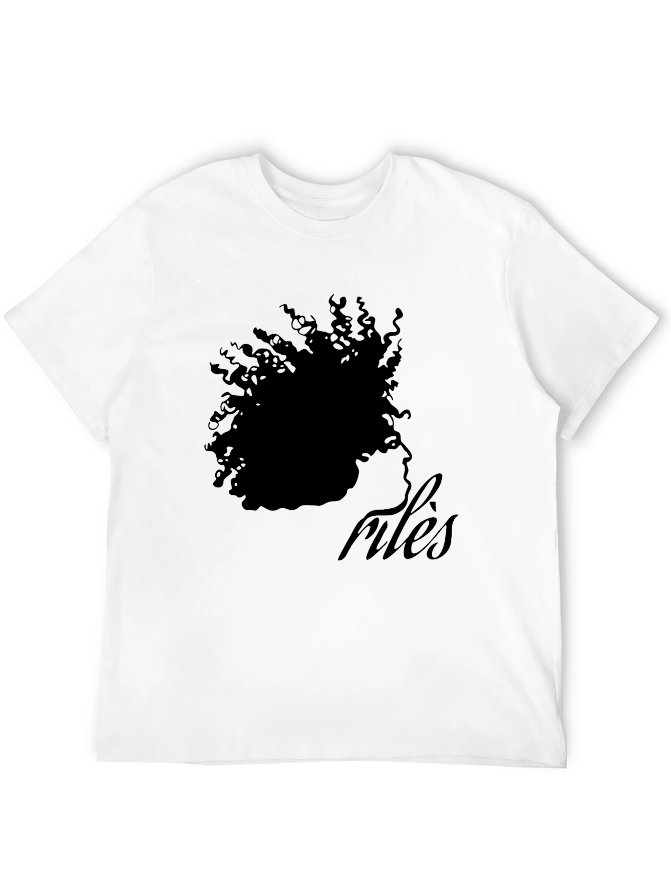 Miles Black Graphic Tee
