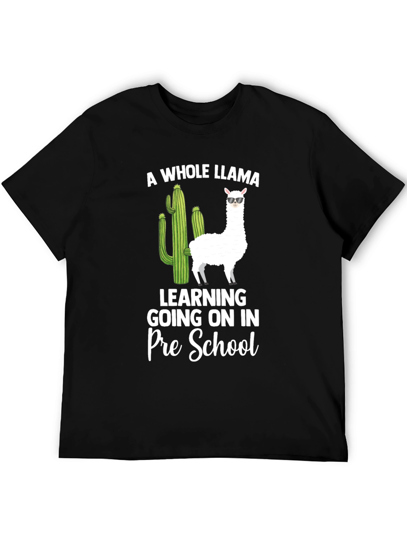 Llama Pre-School Teacher T-Shirt