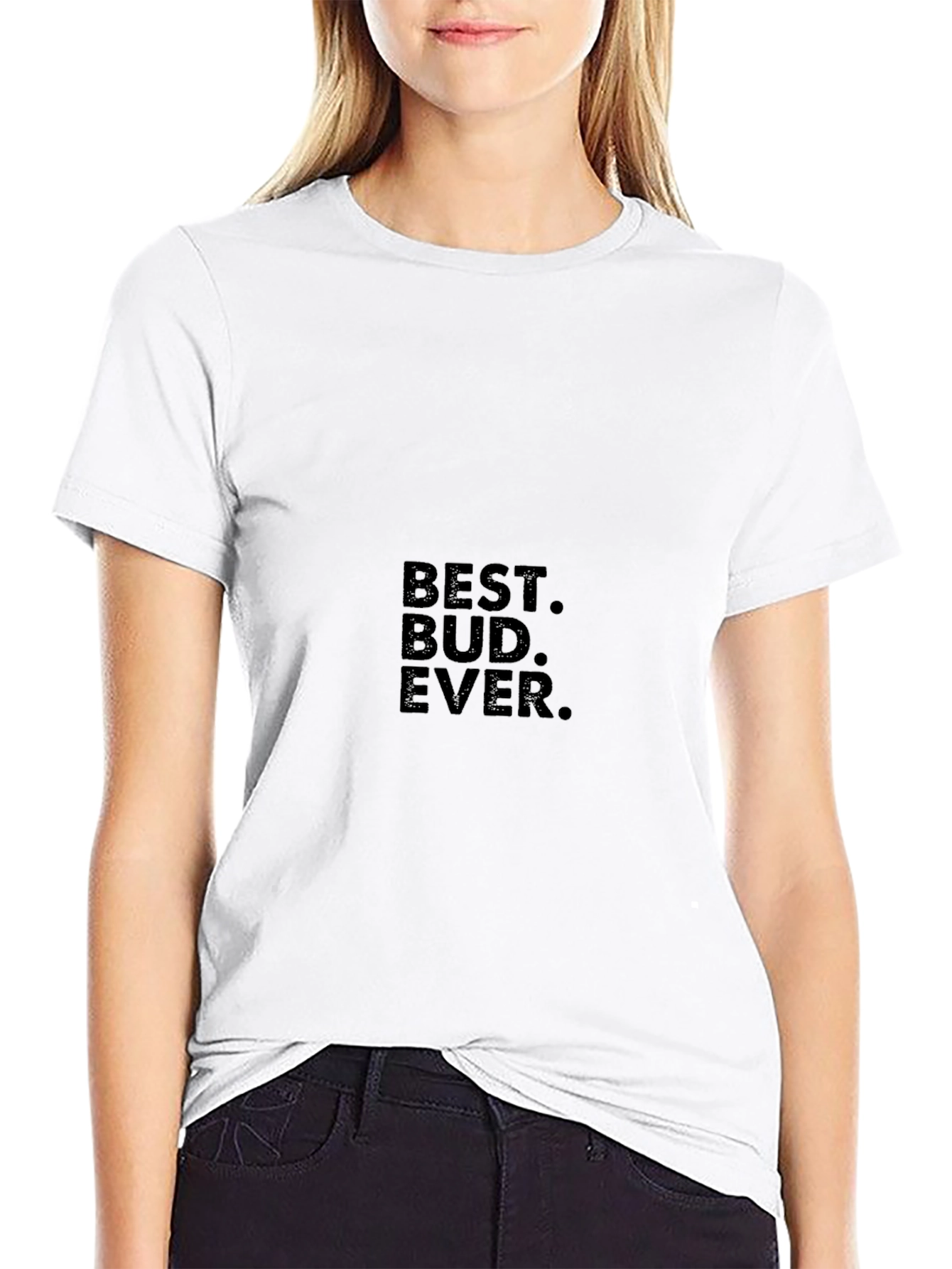 Best Bud Ever Black Graphic Tee