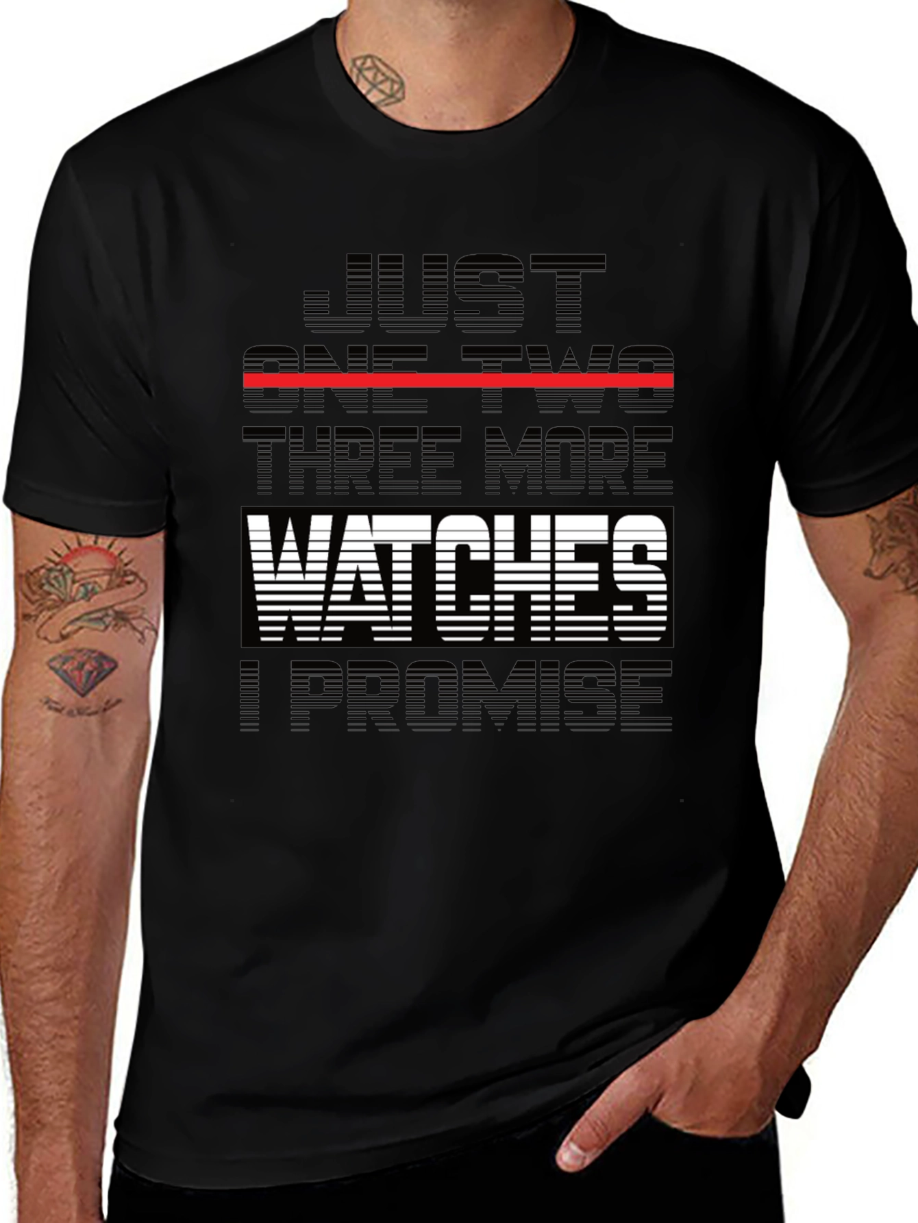 Just One Two Three More Watches T-Shirt
