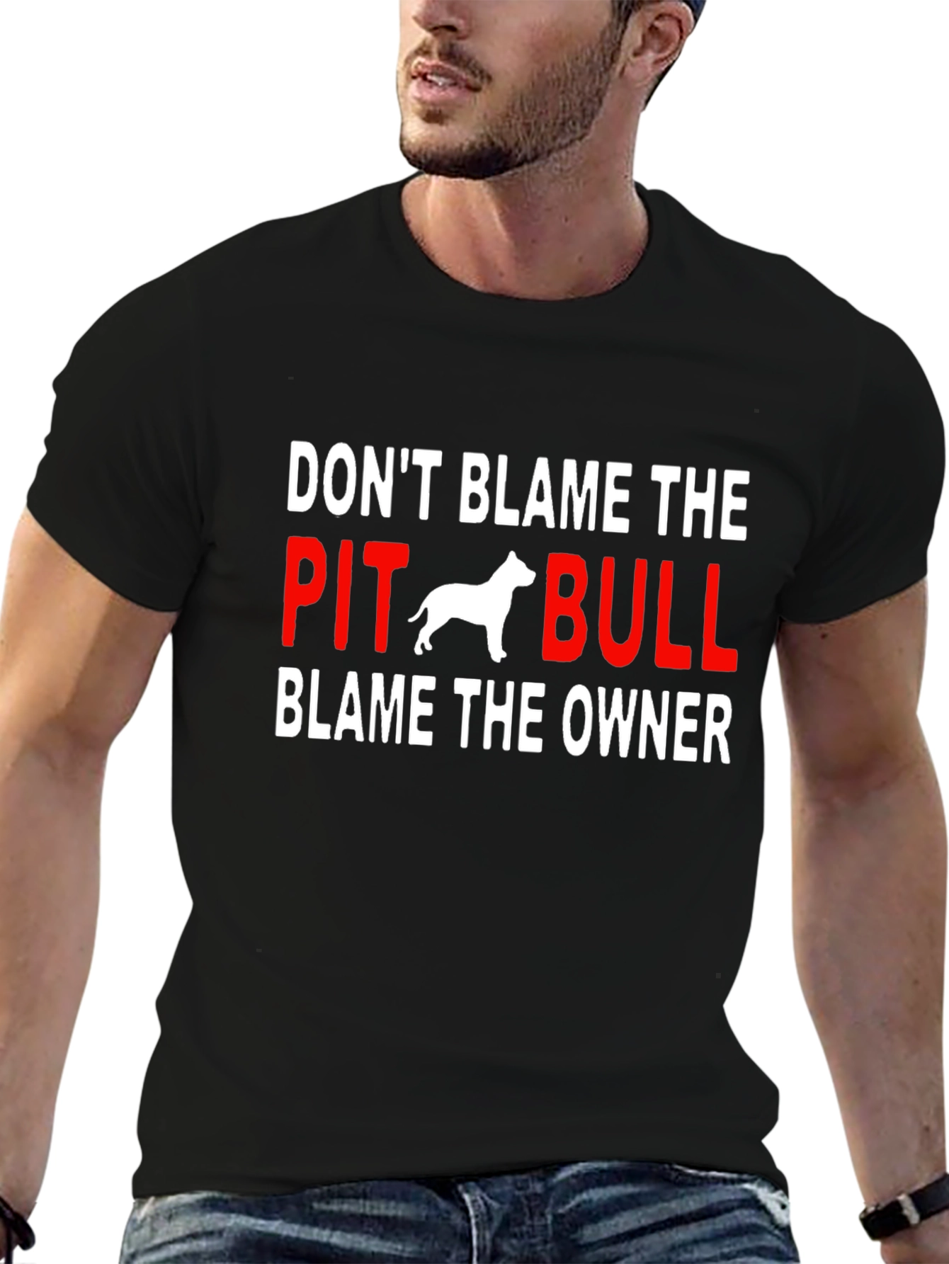 Dont Blame the Pit Bull T-Shirt