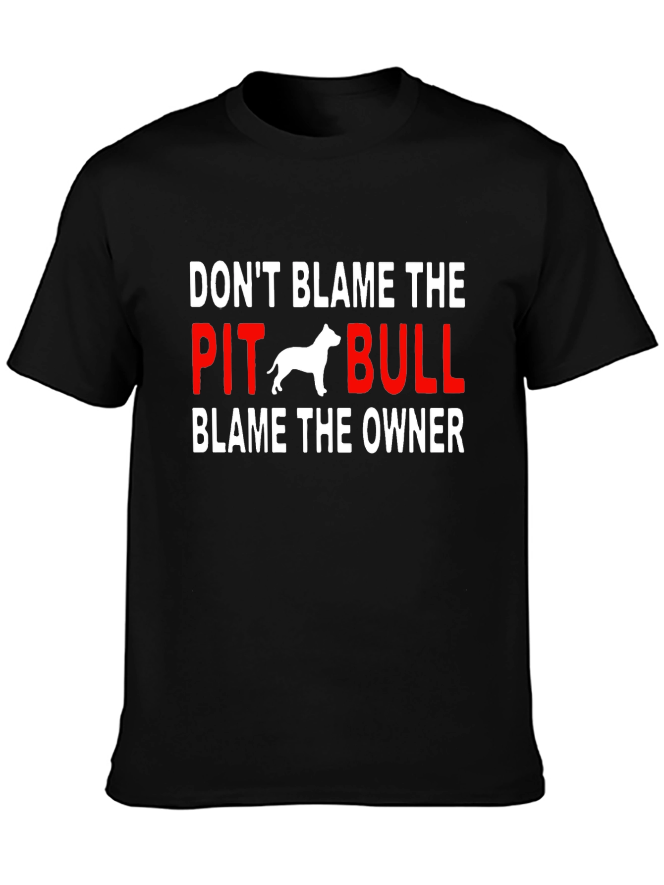 Dont Blame the Pit Bull T-Shirt