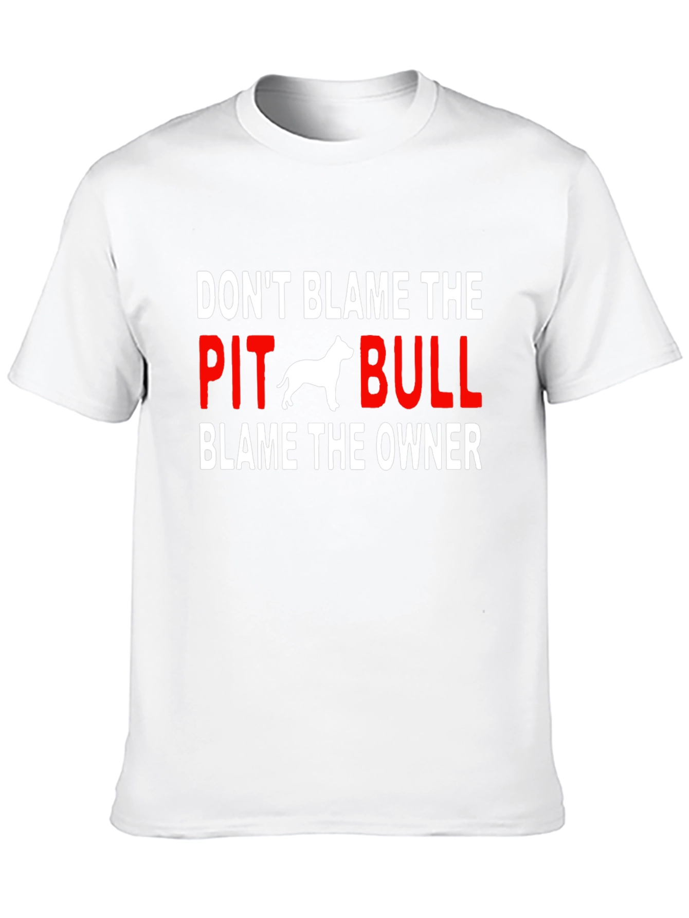 Dont Blame the Pit Bull T-Shirt