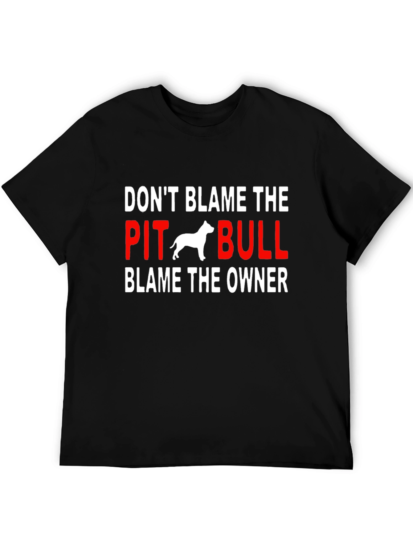 Dont Blame the Pit Bull T-Shirt