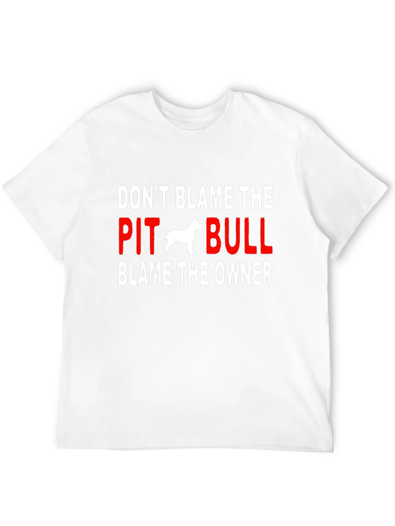 Dont Blame the Pit Bull T-Shirt