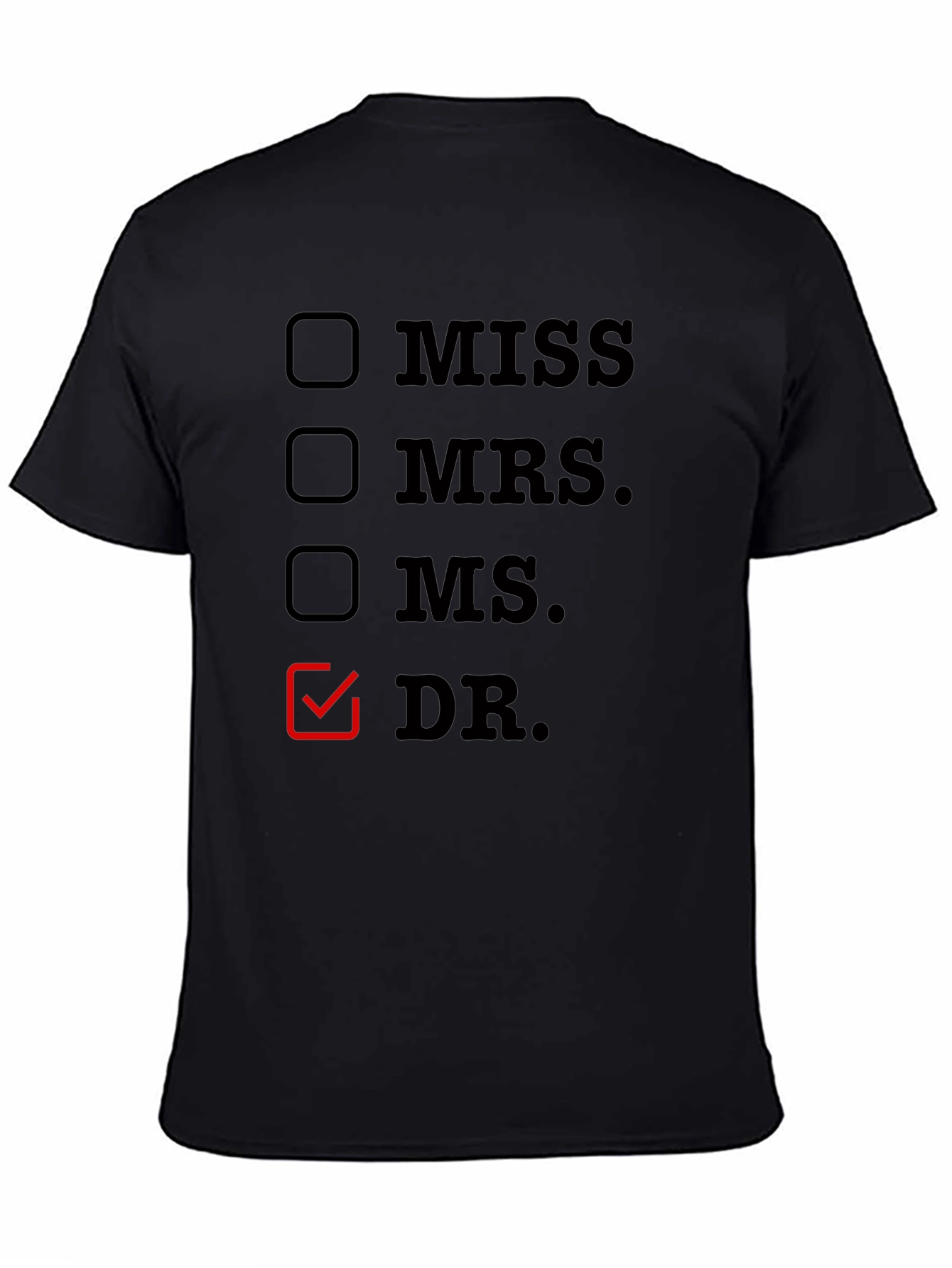 Funny Doctor T-Shirt - Checkbox Novelty Tee