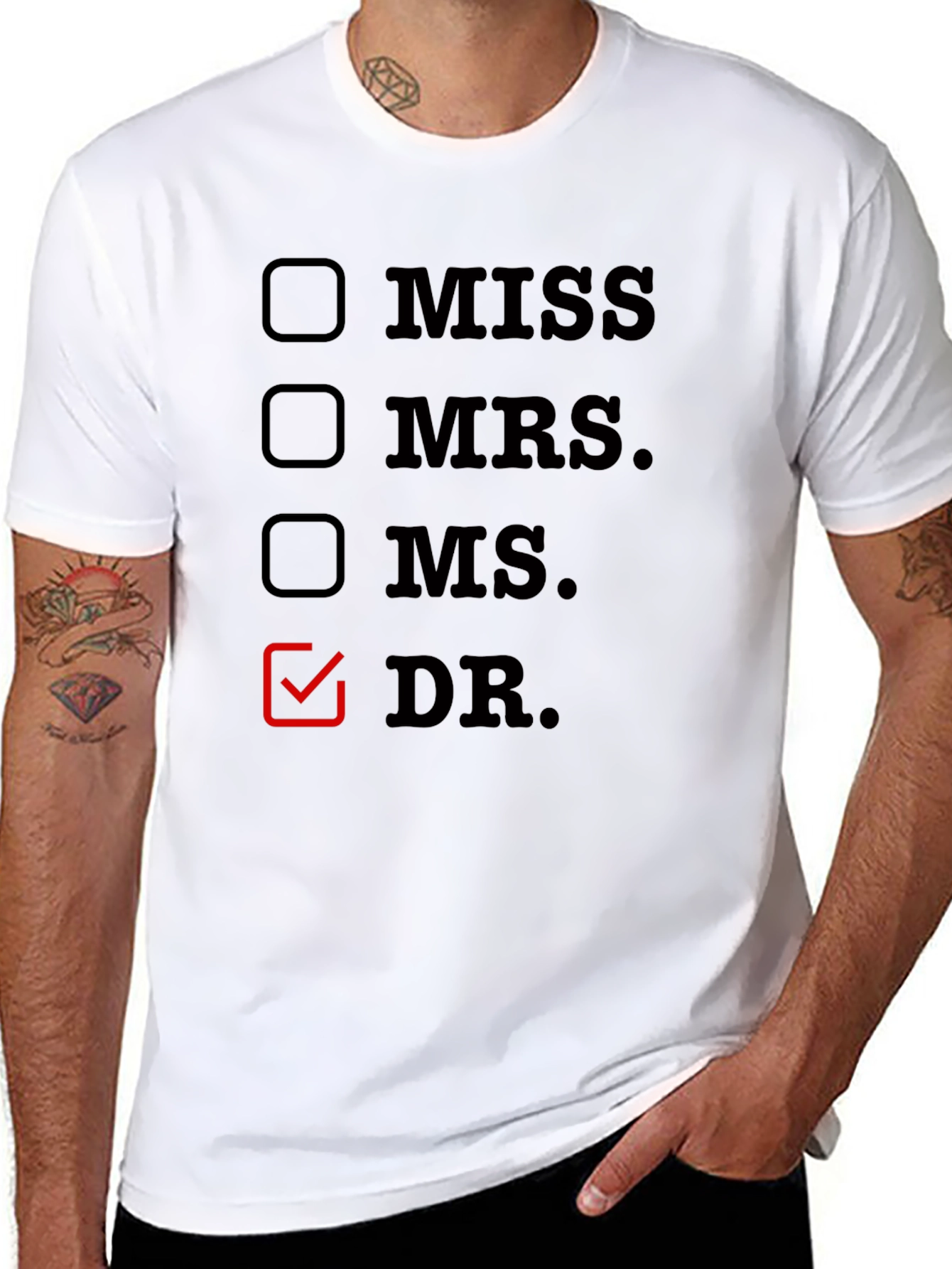 Funny Doctor T-Shirt - Checkbox Novelty Tee