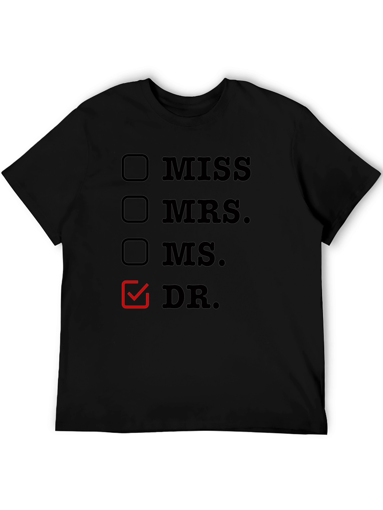 Funny Doctor T-Shirt - Checkbox Novelty Tee