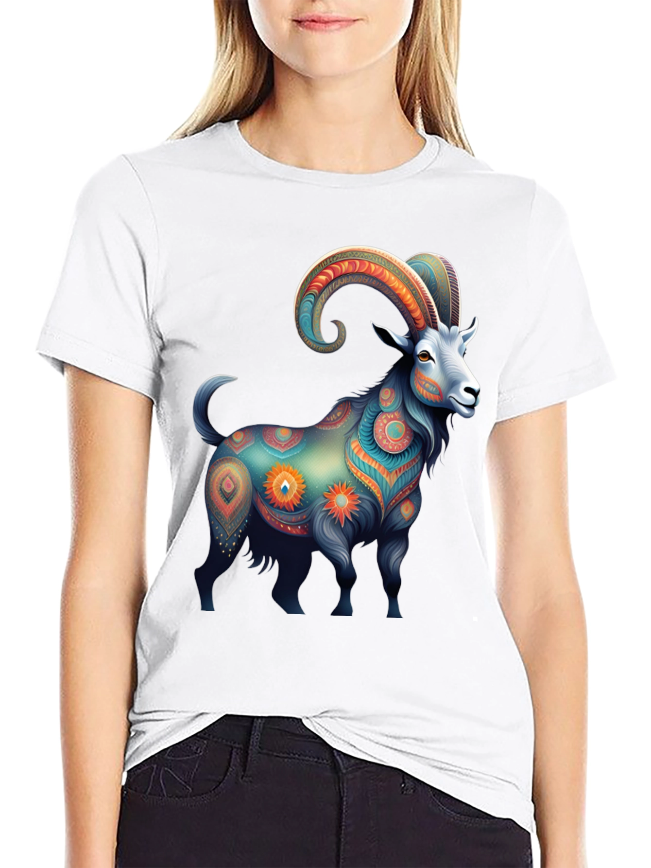 Capricorn Zodiac Graphic T-Shirt