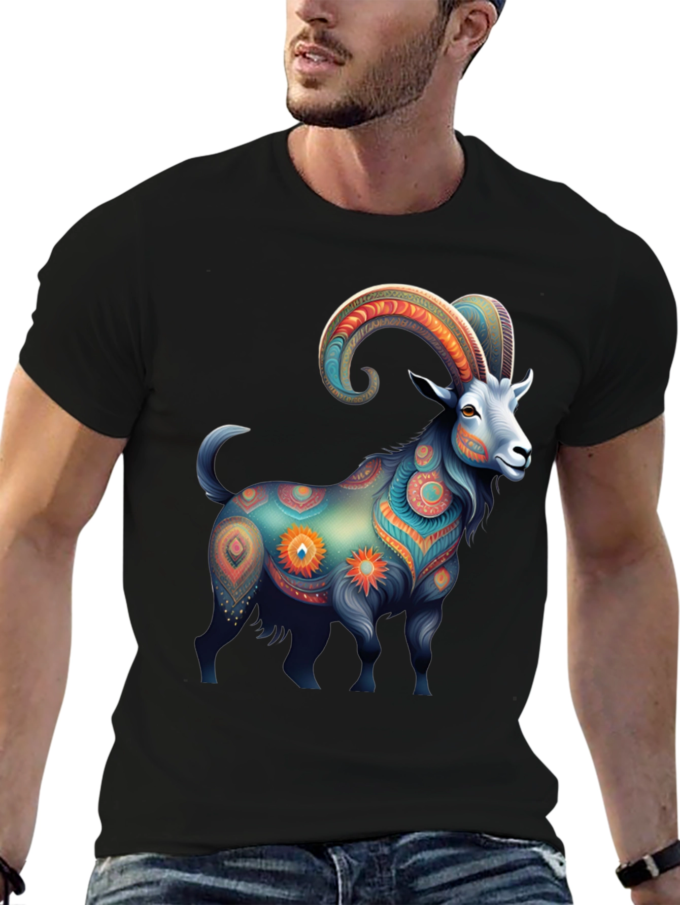Capricorn Zodiac Graphic T-Shirt