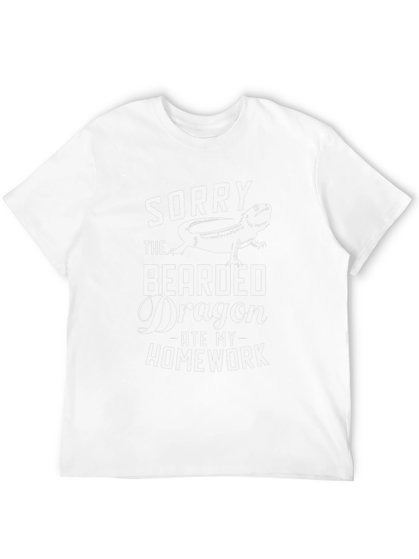 Bearded Dragon Ate My Homework Graphic Tee