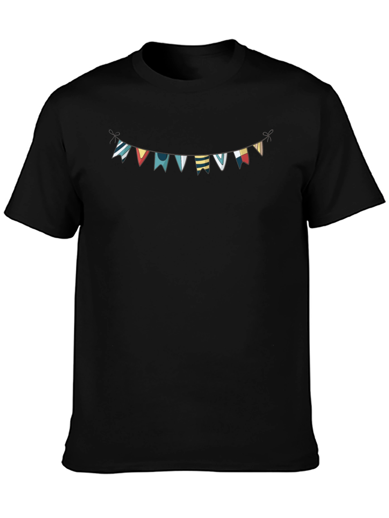 Nautical Flags Graphic Print Tee