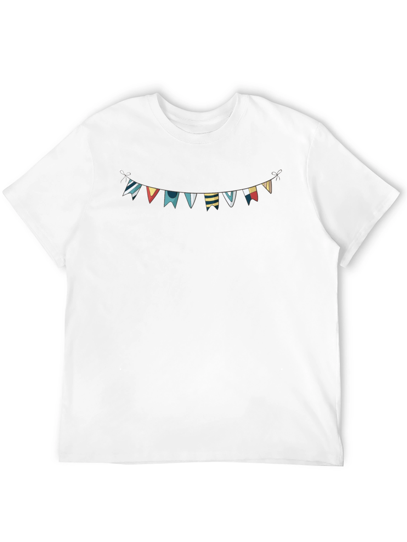 Nautical Flags Graphic Print Tee