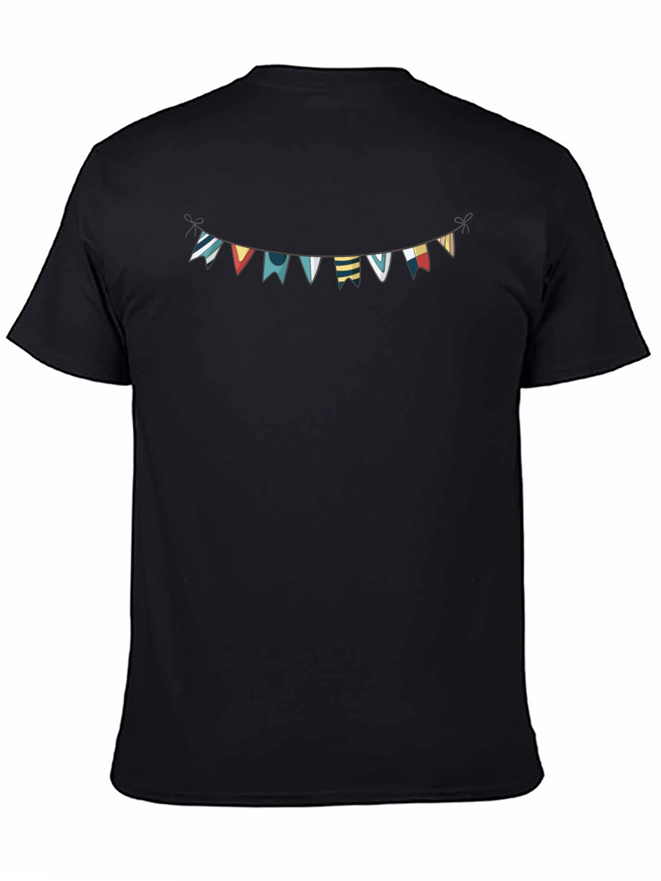 Nautical Flags Graphic Print Tee