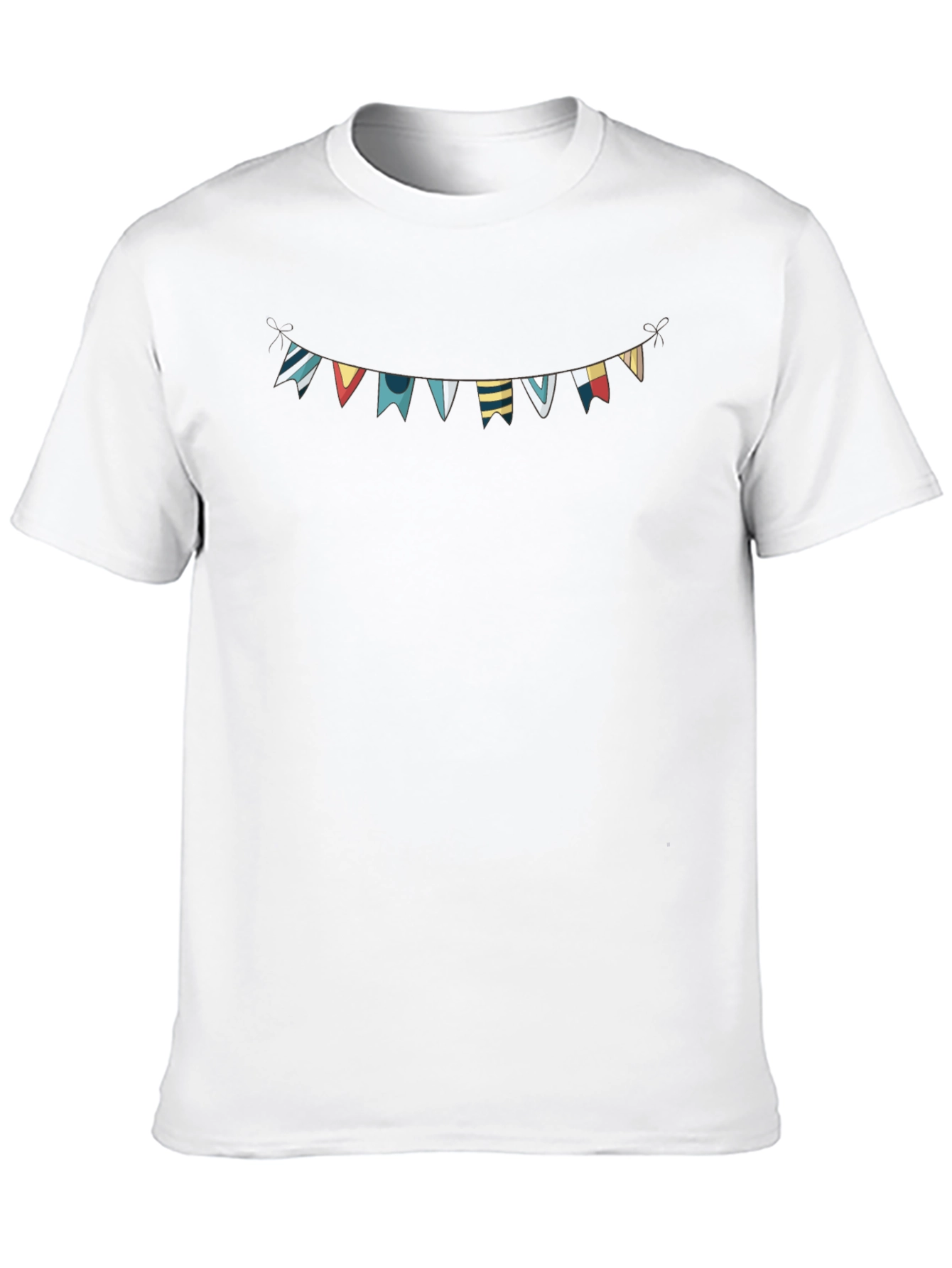 Nautical Flags Graphic Print Tee