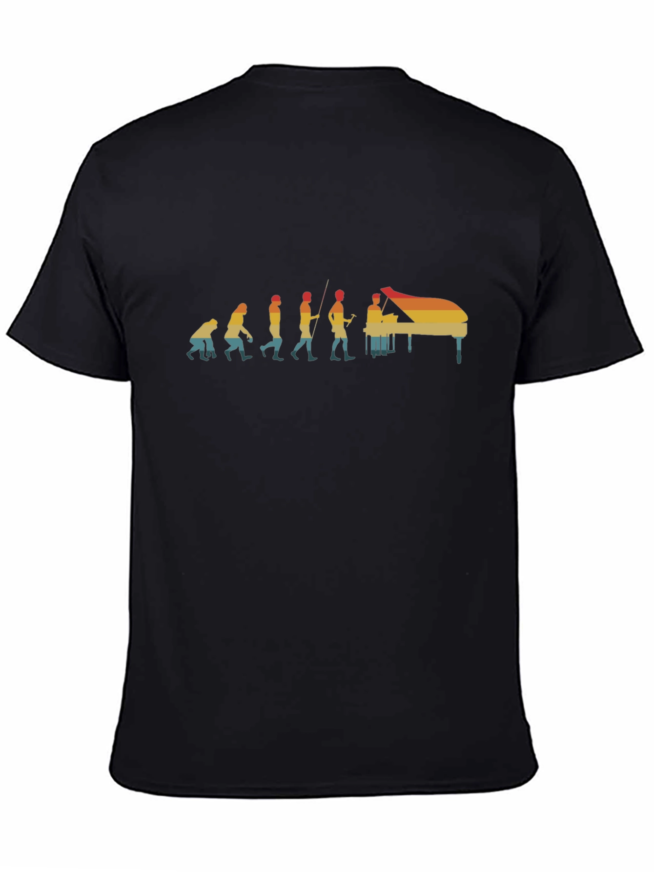 Evolution of a Pianist T-Shirt - Music Lover Tee