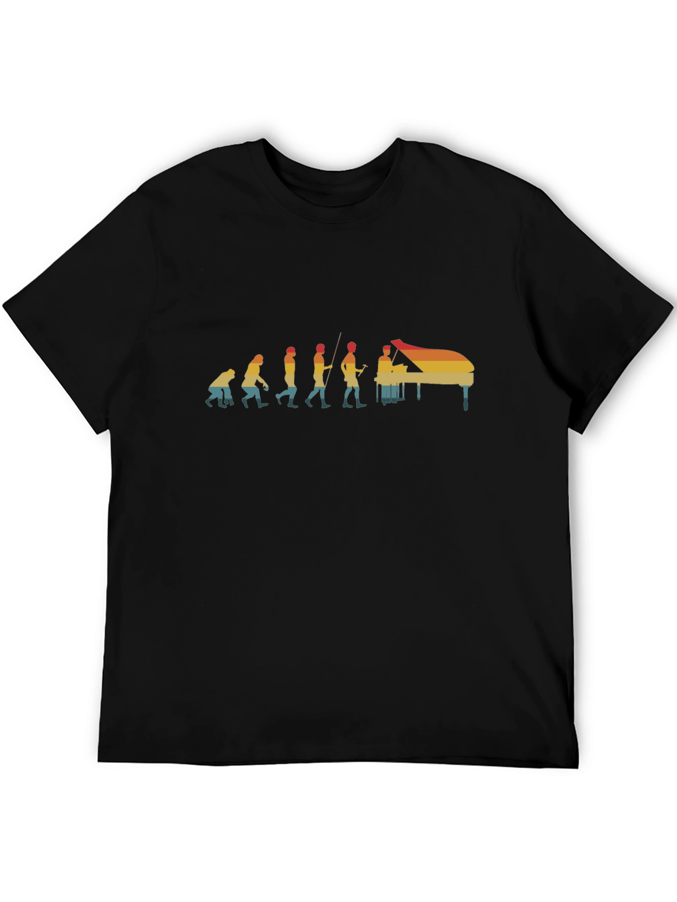 Evolution of a Pianist T-Shirt - Music Lover Tee