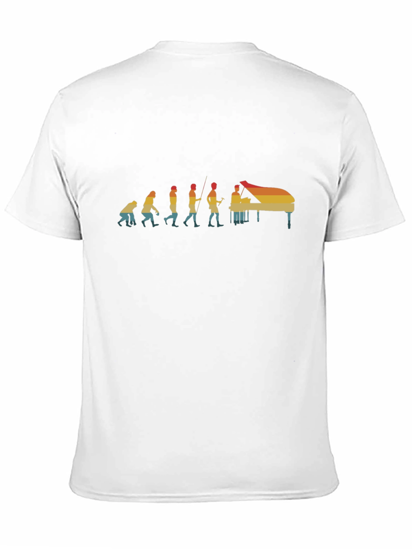 Evolution of a Pianist T-Shirt - Music Lover Tee