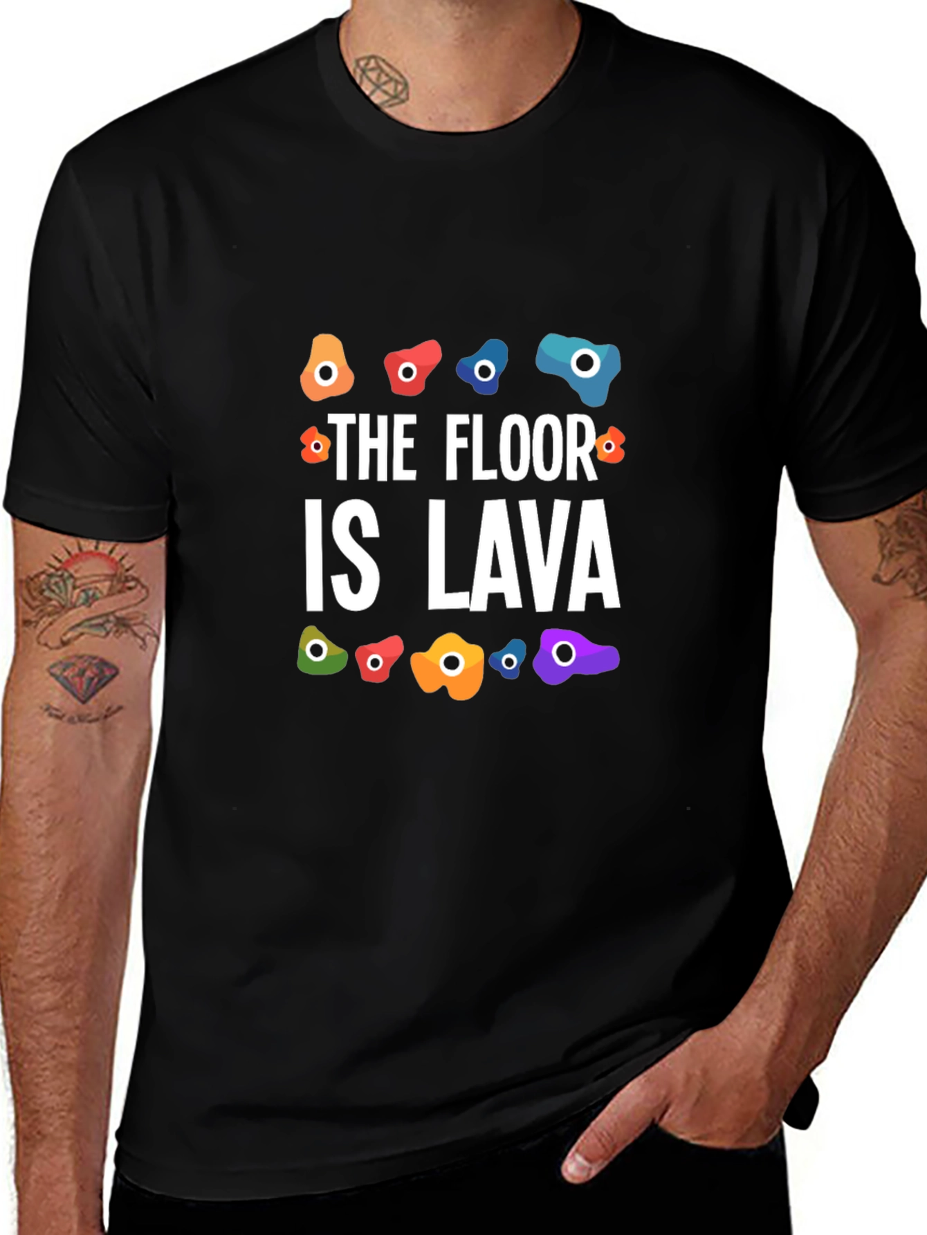 The Floor is Lava Graphic Tee