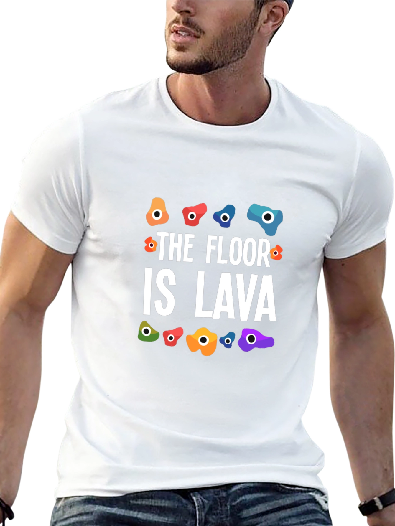 The Floor is Lava Graphic Tee