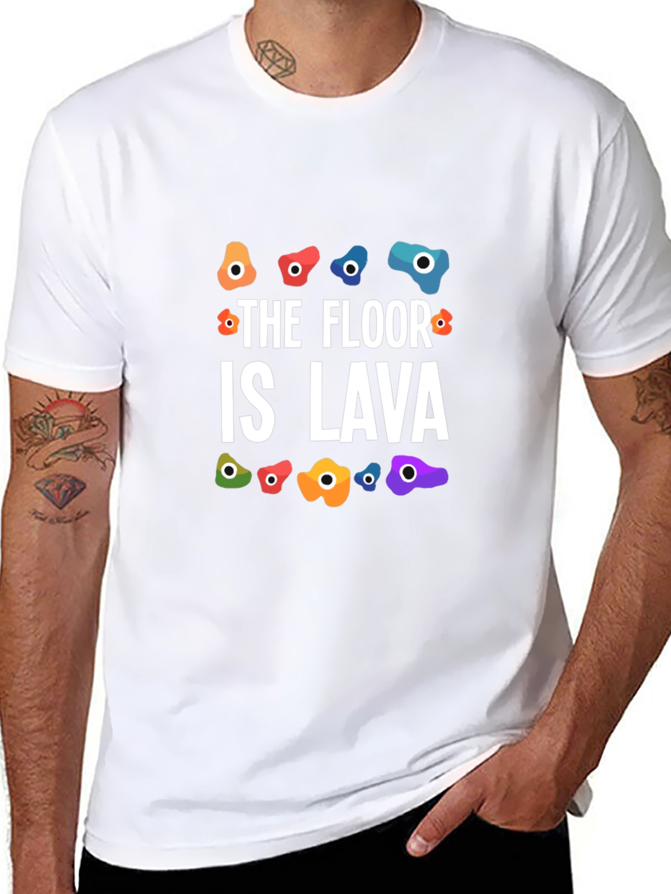 The Floor is Lava Graphic Tee