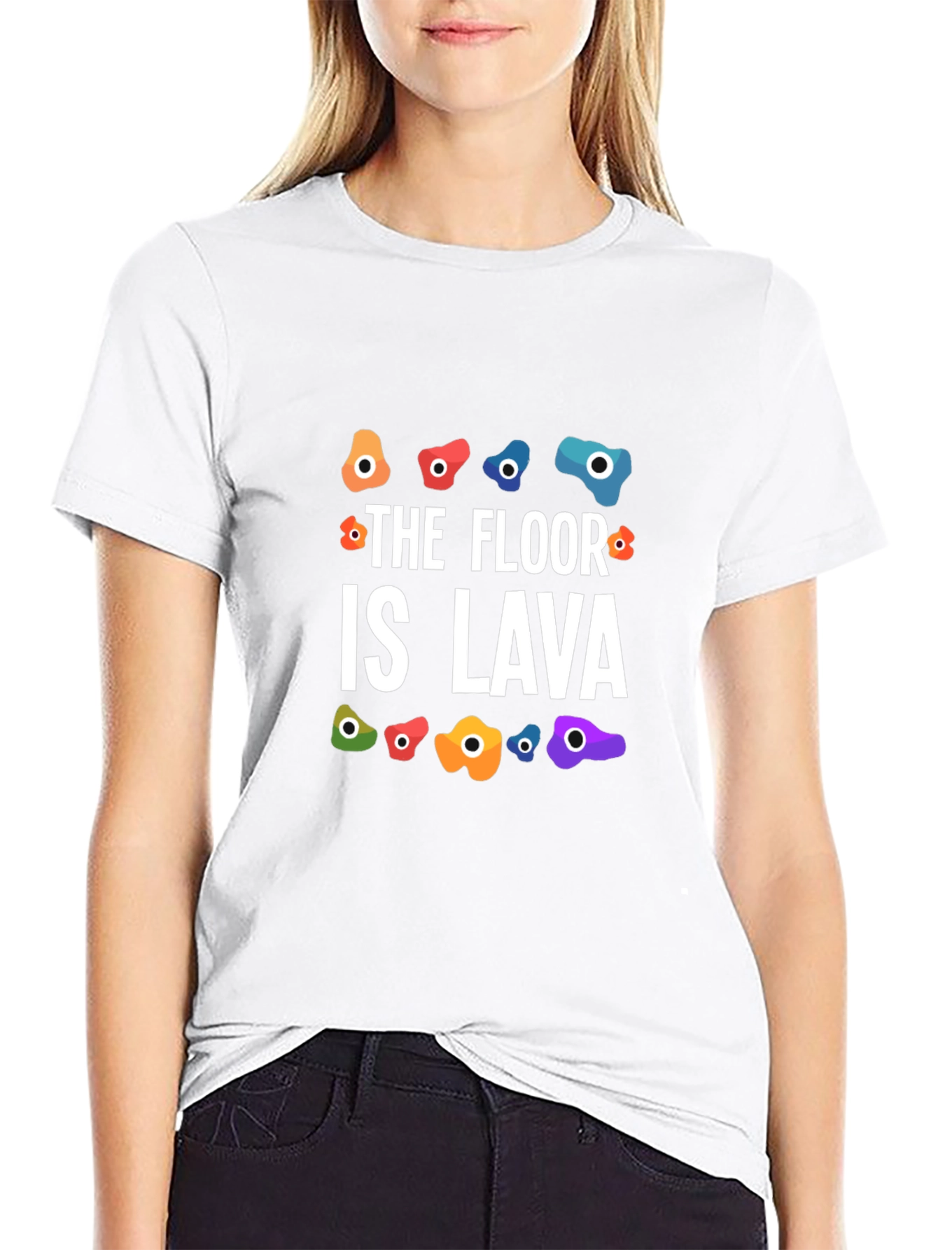 The Floor is Lava Graphic Tee