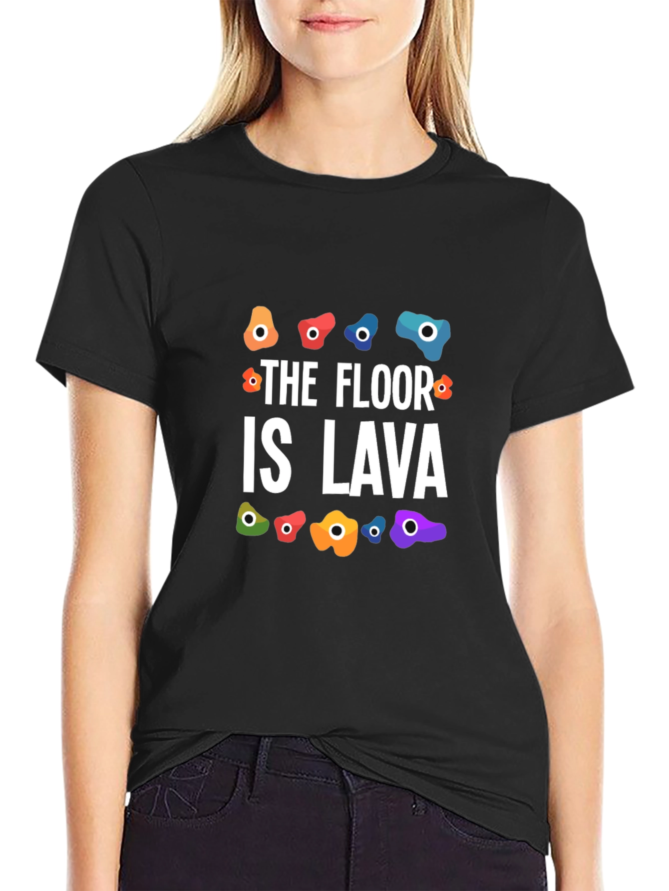The Floor is Lava Graphic Tee