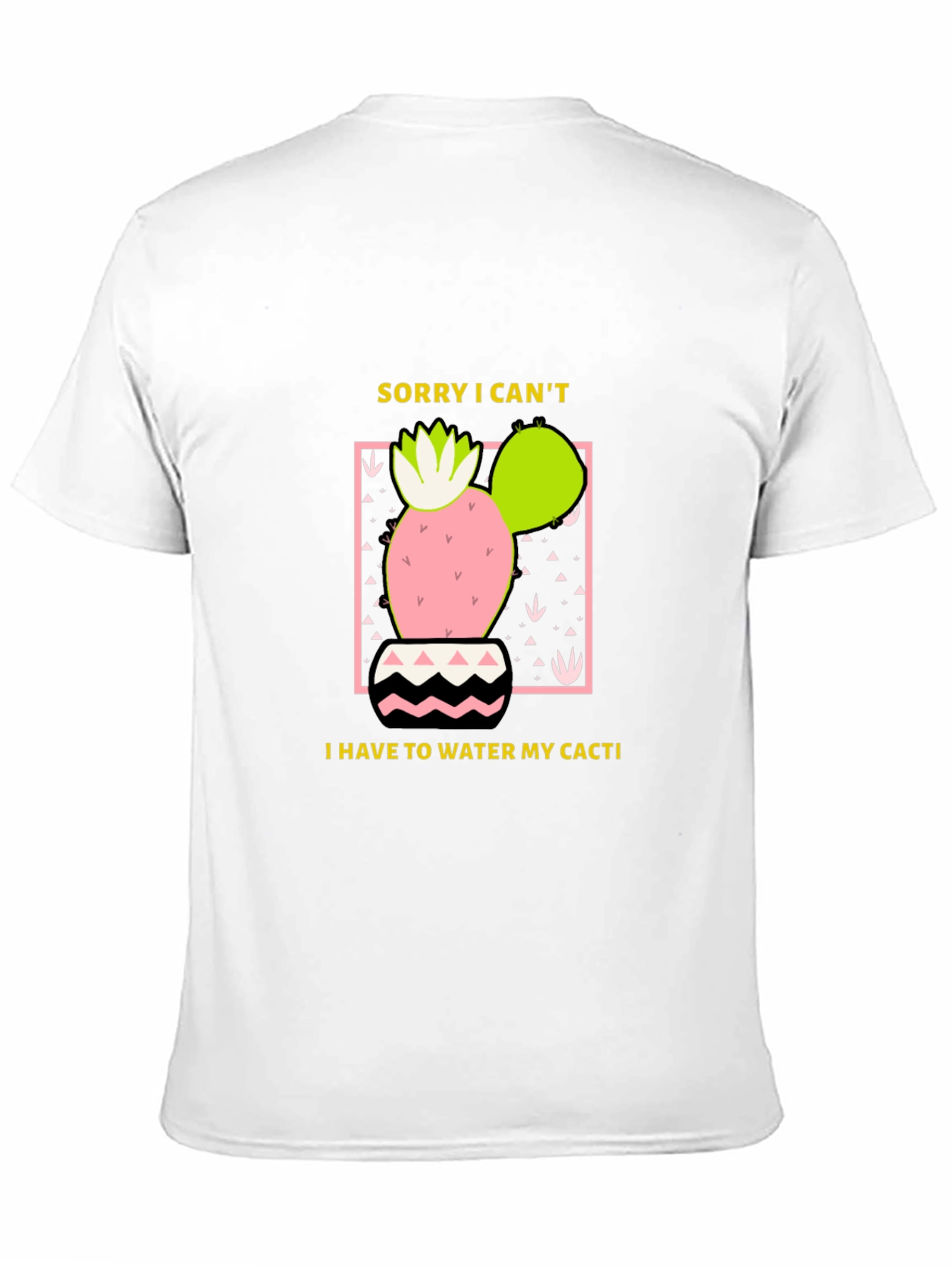 Cactus Lover T-Shirt - Sorry I Cant